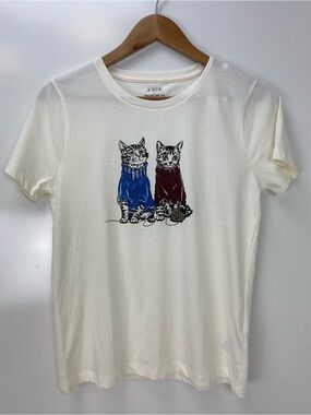 J. Crew Cream Tee